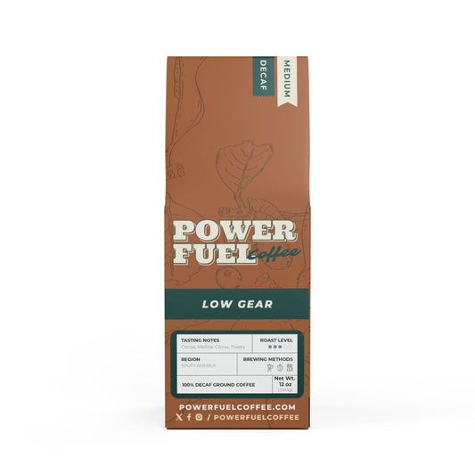 Power Fuel [Low Gear] Decaf Coffee Blend (Medium Roast)