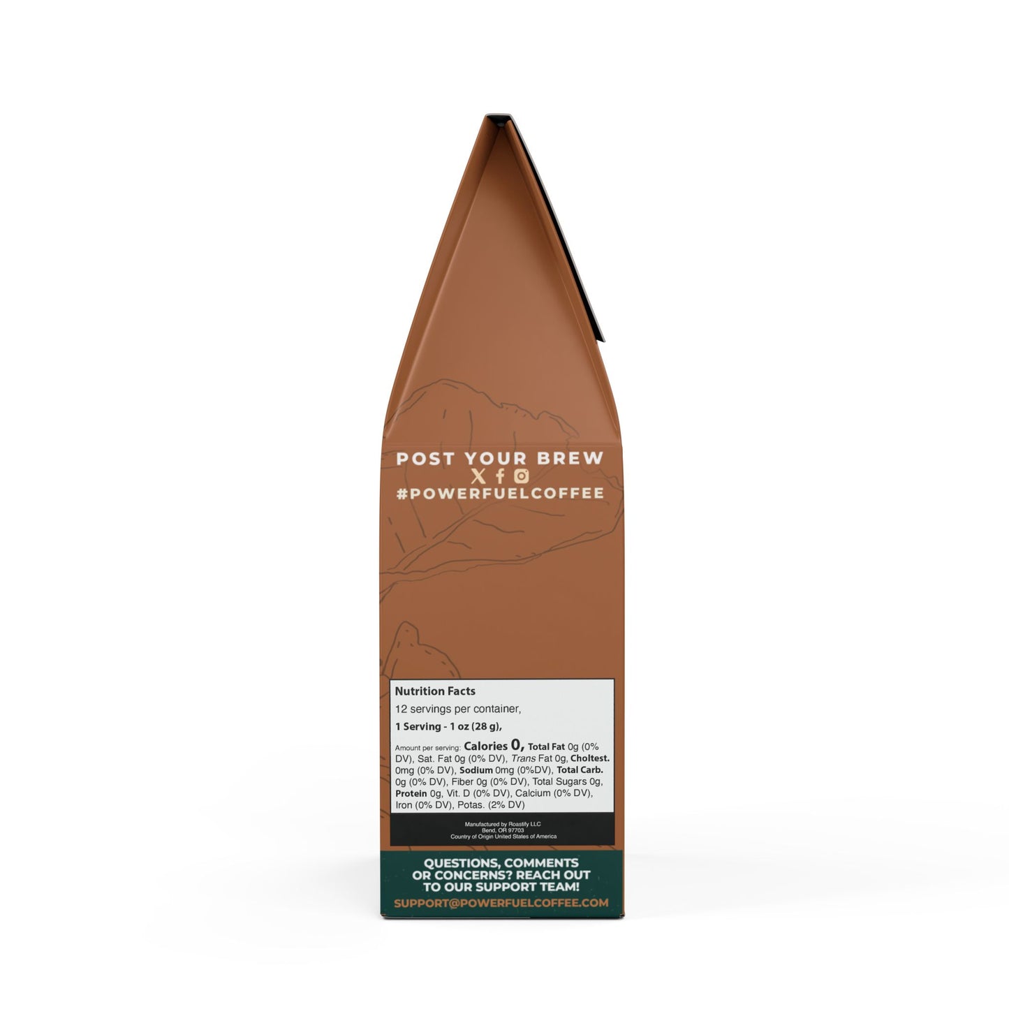 Power Fuel [Low Gear] Decaf Coffee Blend (Medium Roast)