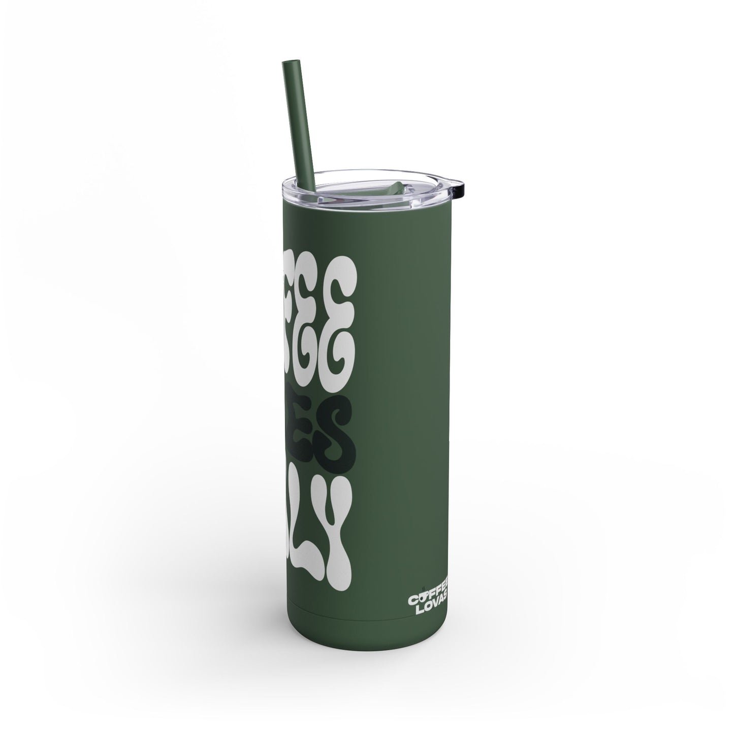 Coffee Vibes Daily Skinny Tumbler (20oz)