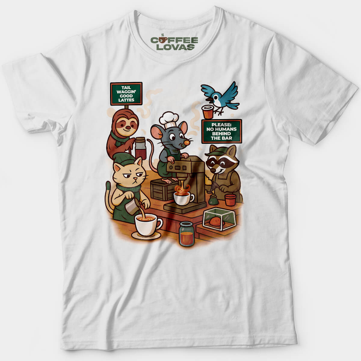 Animal Brew Crew Tee