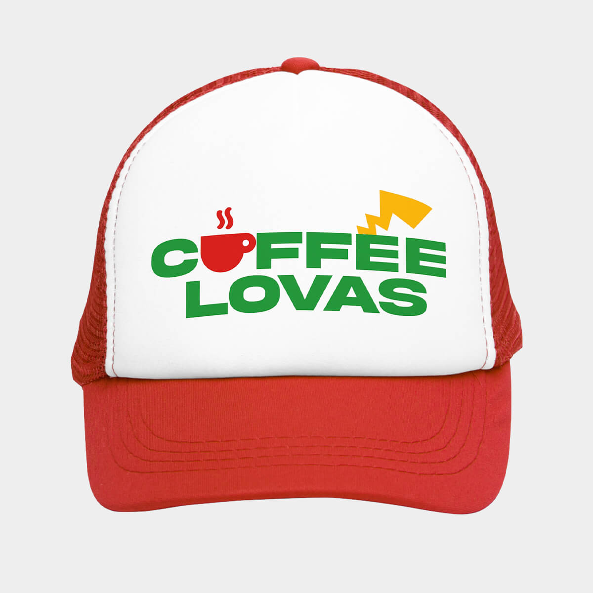 Classic Coffee Lovers Logo Trucker Hat (Poke Edition)