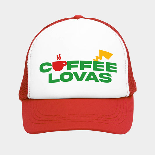 Classic Coffee Lovers Logo Trucker Hat (Poke Edition)