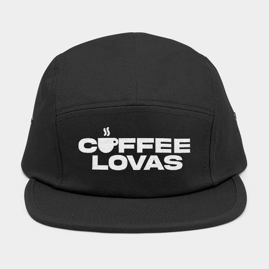 Classic Coffee Lovas Logo 5 Panel Cap