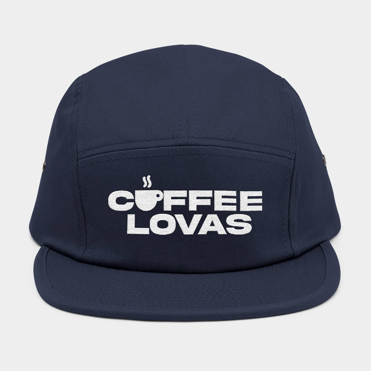 Classic Coffee Lovas Logo 5 Panel Cap