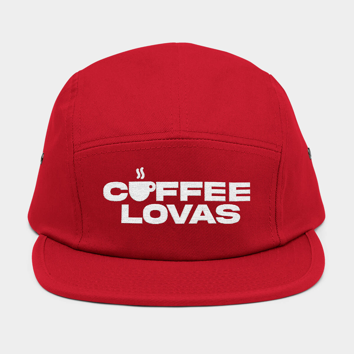Classic Coffee Lovas Logo 5 Panel Cap