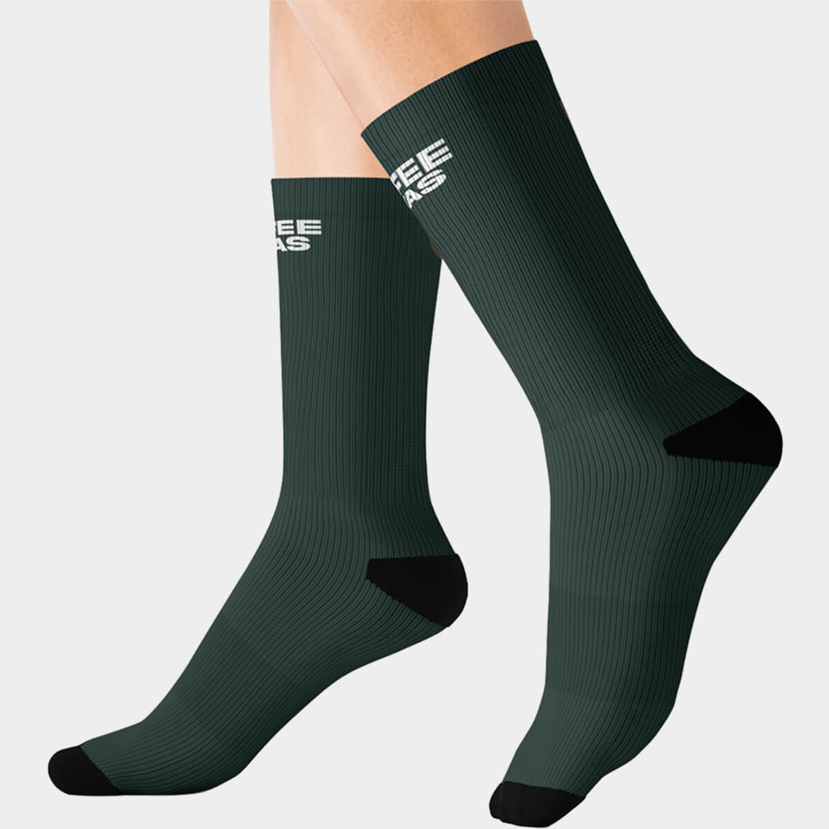 Coffee Lovas Logo Socks (CL Green)