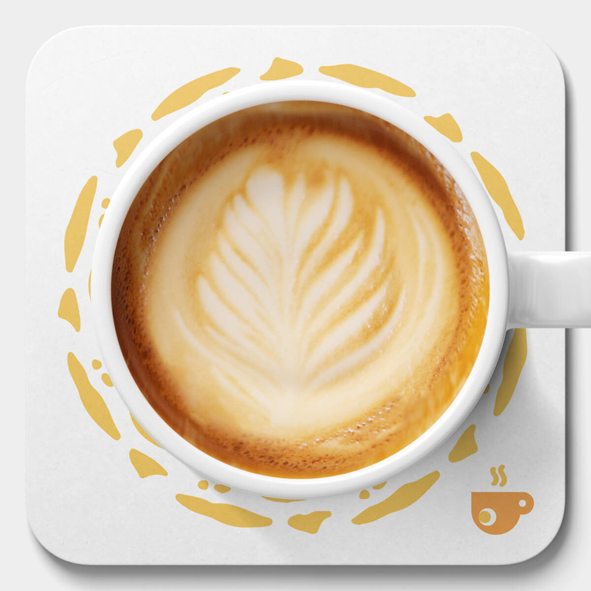 Make Coffee Not War Coaster Set (4PC)