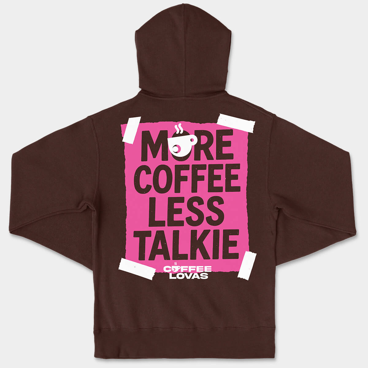 More Coffee Less Talkie Zip Hoodie