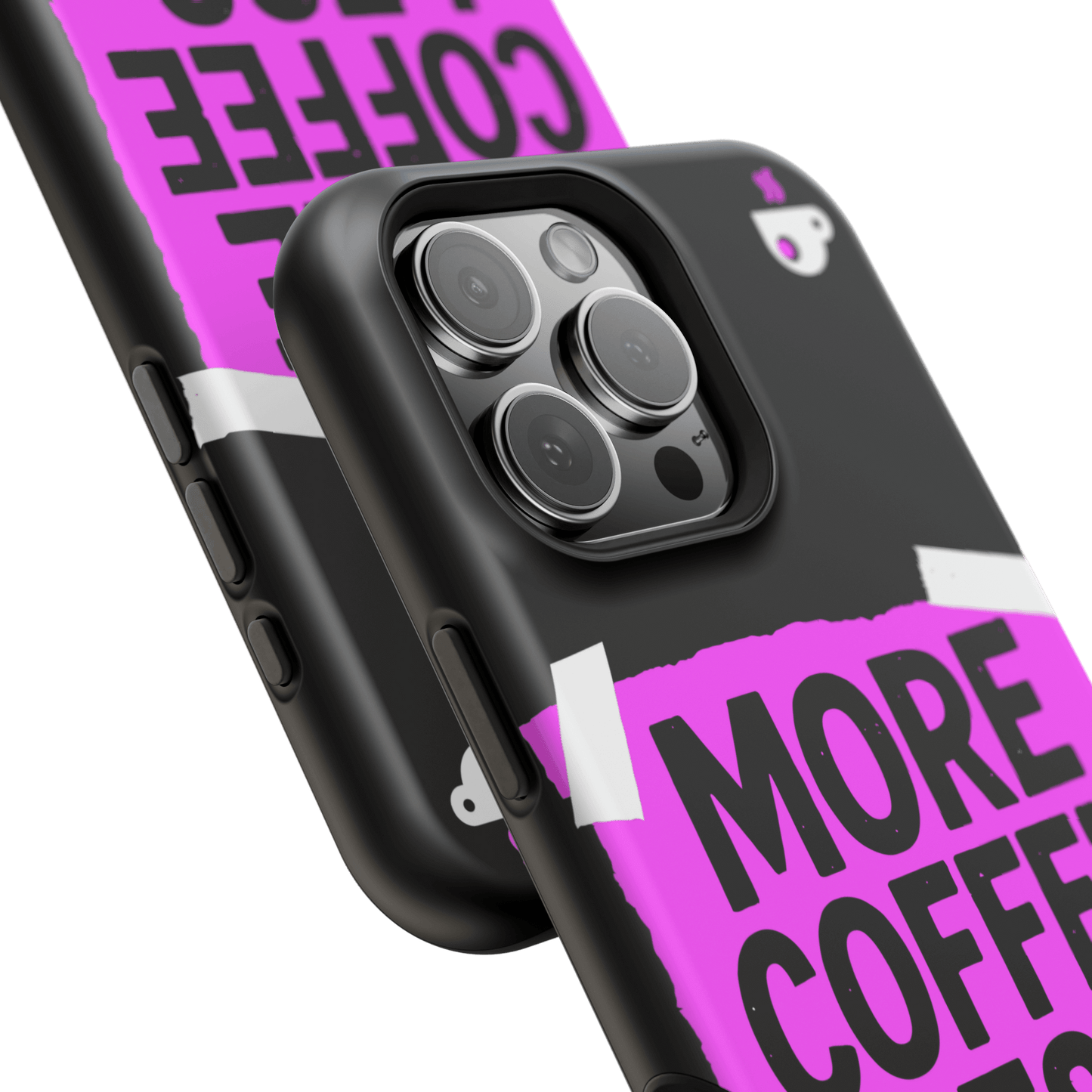 More Coffee Less Talkie MagSafe® Tough Case for iPhone®