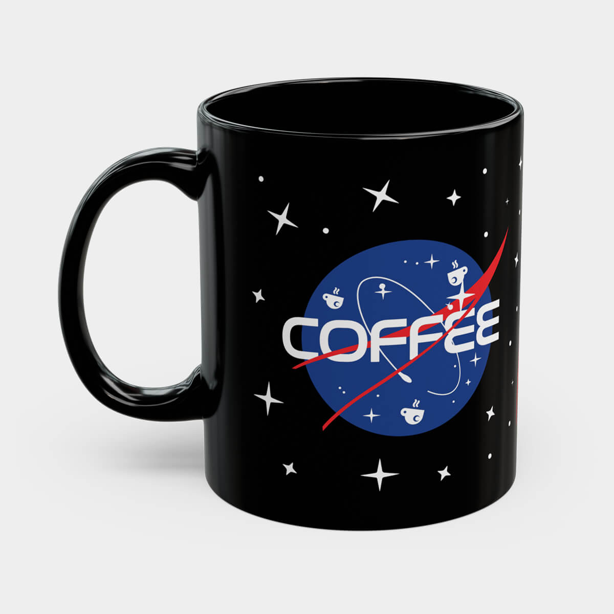 Space Coffee Black Mug (11oz, 15oz)