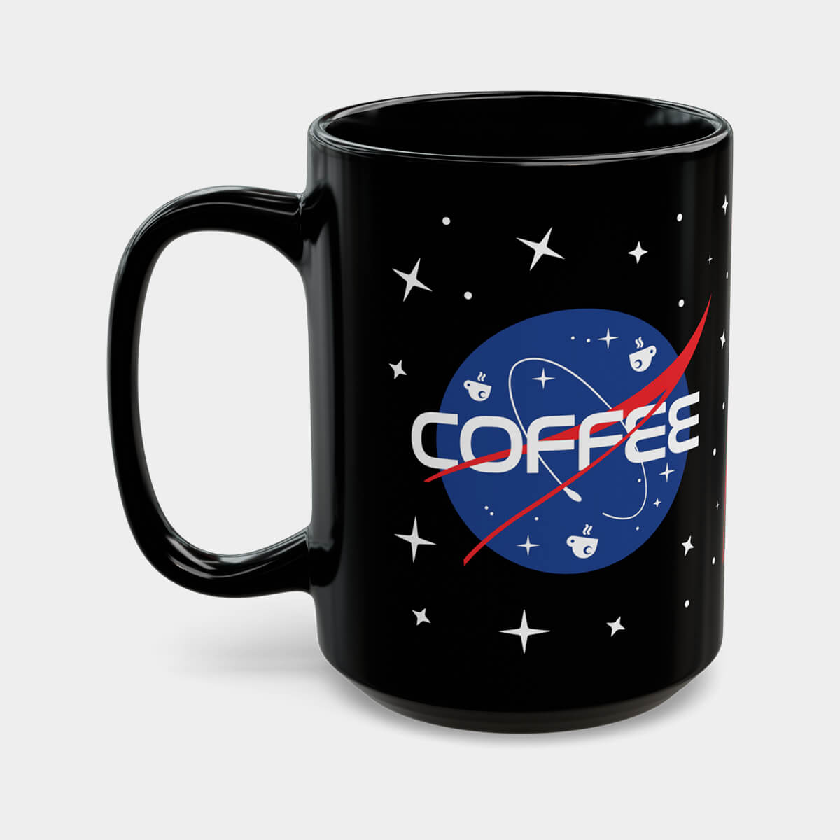 Space Coffee Black Mug (11oz, 15oz)